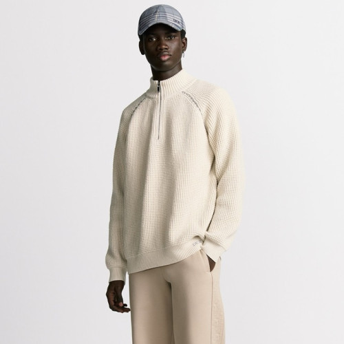 디올 남성 집업 스웨터 - Dior Mens Zip-up Sweater - dic4515x