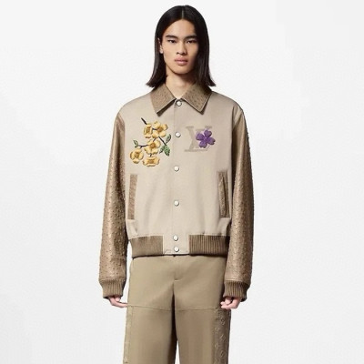 루이비통 남성 가죽 재킷 - Louis vuitton Mens Leather Jacket - lvc4562x