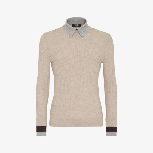 펜디 여성 폴로 스웨터 - Fendi Womens Polo Sweater - fec4694x