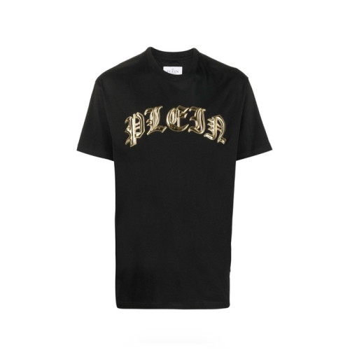 필립플레인 남성 블랙 반팔티 - Philipp-plein Mens Black Tshirt - phc4714x