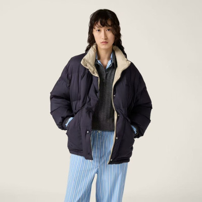 미우미우 여성 양면 다운 패딩 - Miumiu Womens Down Padding - mic4718x