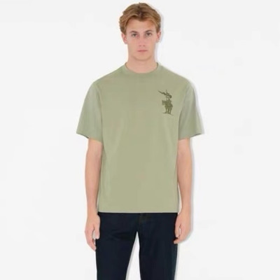 버버리 남성 라운드 반팔 티셔츠 - Burberry Mens Round Tshirt - buc4739x