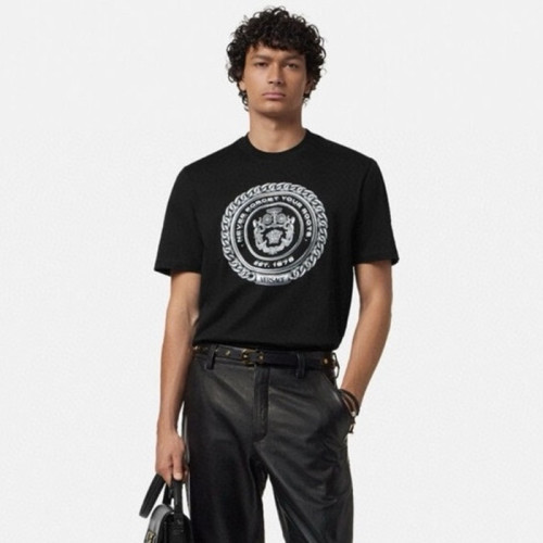 베르사체 남성 반팔 티셔츠 - Versace Mens Round Tshirt - vec4815x