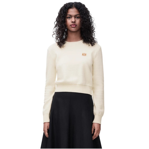 로에베 여성 라운드 스웨터 - Loewe Womens Round Sweater - loe4838x