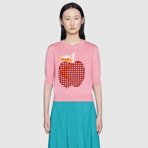 구찌 여성 라운드 반팔 티셔츠 - Gucci Womens Round Tshirts - guc4842x