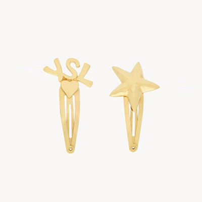 입생로랑 여성 이니셜 헤어핀 - Saint Laurent Womens Initial Hairpin - acc3534x
