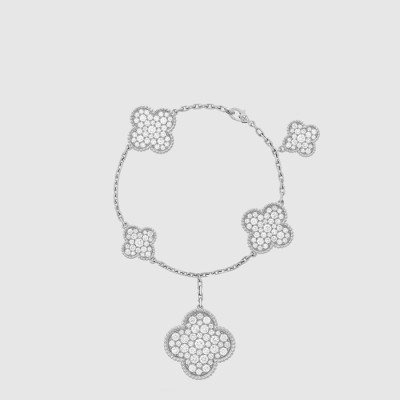 반클리프 아펠 여성 매직 알함브라 브레이슬릿 - Van Cleef & Arpels Womens Magic Alhambra Bracelet - acc3712x