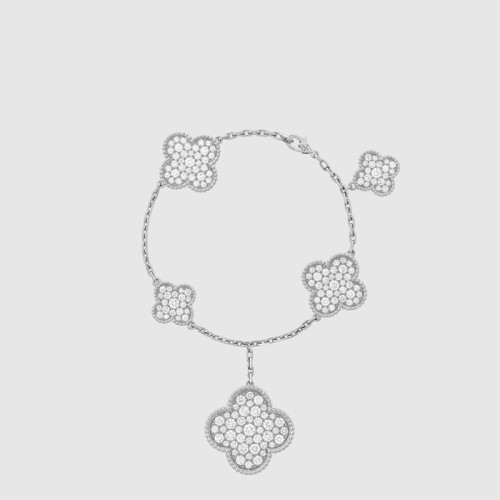 반클리프 아펠 여성 매직 알함브라 브레이슬릿 - Van Cleef & Arpels Womens Magic Alhambra Bracelet - acc3712x