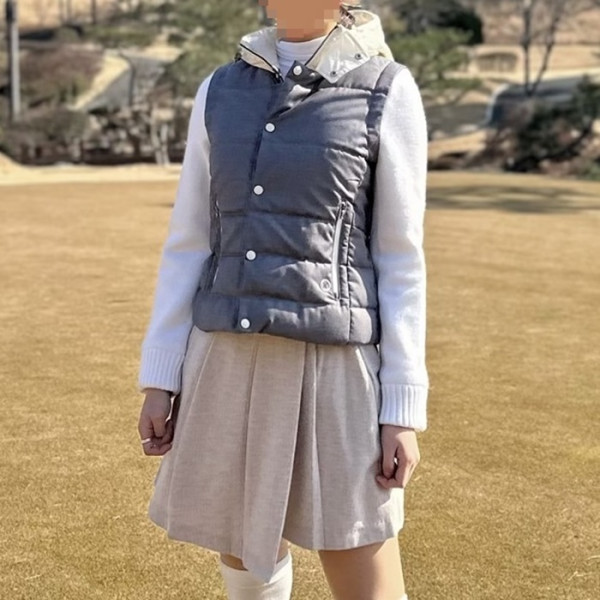 [G/FORE] 지포어 여성 하이브리드 스웨터 후디 점퍼 - gol1537x