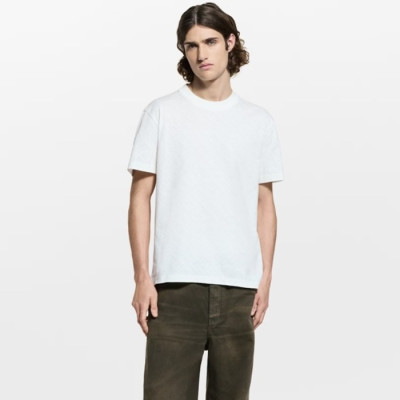 루이비통 남성 라운드 반팔 티셔츠 - Louis vuitton Mens Round Tshirt - lvc5153x