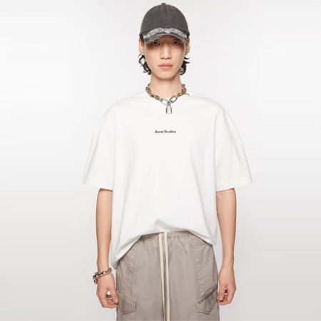 아크네 남/녀 라운드 반팔티 - Acne Unisex Round Tshirt - anc5167x