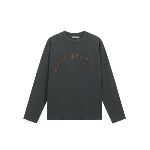 아크네 남성 크루넥 긴팔티 - Acne Mens Round Tshirt - anc5186x