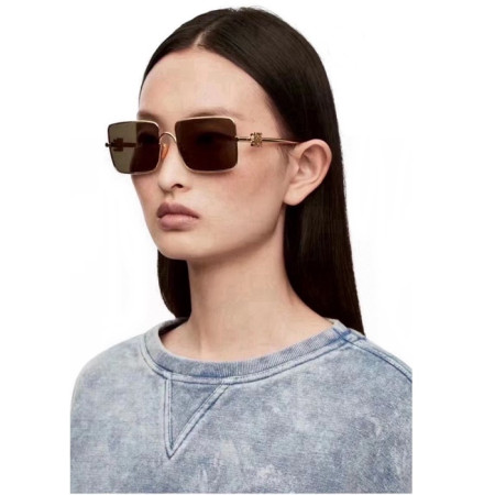 로에베 여성 프리미엄 메탈 프레임 선글라스 - Loewe Womens Premium Metal Frame Sunglasses - acc4143x