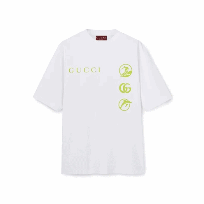 구찌 남성 라운드 반팔티 - Gucci Mens Round Tshirt - guc5307x