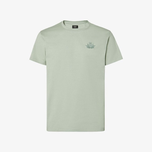 펜디 남성 라운드 반팔 티셔츠 - Fendi Mens Round Tshirt - fec5316x