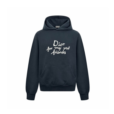 디올 남성 이니셜 후드티 - Dior Mens Initial Hoodie - dic5406x