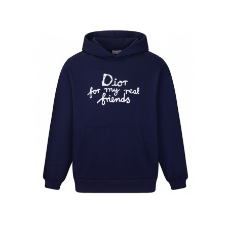 디올 남성 이니셜 후드티 - Dior Mens Initial Hoodie - dic5406x