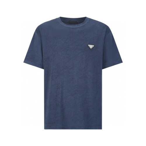 프라다 남성 라운드 반팔티 - Prada Mens Round Tshirt - prc5530x