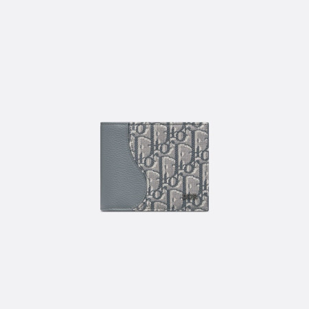 디올 남성 오블리크 반지갑 - Dior Mens Oblique Wallet - diw297x