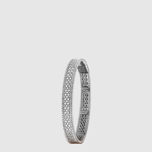 반클리프 아펠 여성 뻬를리 다이아몬드 브레이슬릿 - Van Cleef & Arpels Womens Perlée Diamond Bracelet - acc4397x