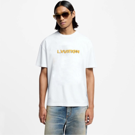 루이비통 남성 라운드 반팔 티셔츠 - Louis vuitton Mens Round Tshirt - lvc5644x