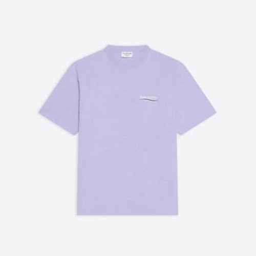 발렌시아가 남성 라운드 반팔 티셔츠 - Balenciaga Mens Round Tshirt - bac5659x