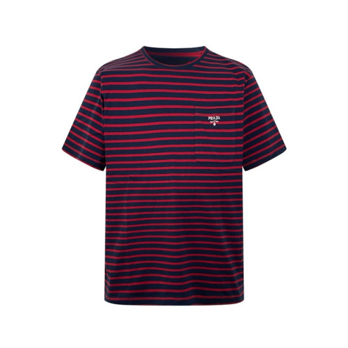 프라다 남성 라운드 반팔티 - Prada Mens Round Tshirt - prc5677x