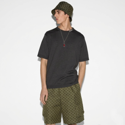 구찌 남성 라운드 반팔티 - Gucci Mens Round Tshirt - guc5749x