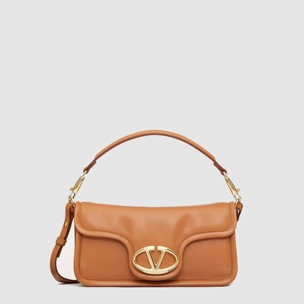발렌티노 여성 가라바니 브이로고 숄더백 - Valentino Womens Garavani V-Logo Shoulder Bag - vab5228x