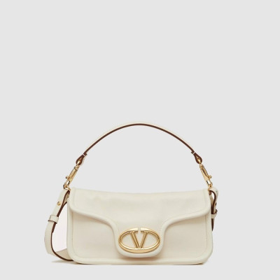 발렌티노 여성 가라바니 브이로고 숄더백 - Valentino Womens Garavani V-Logo Shoulder Bag - vab5230x