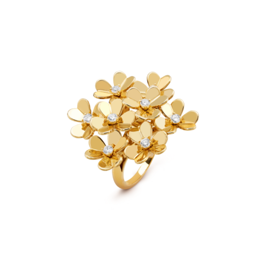 반클리프 아펠 여성 프리볼 플라워 링 - Van Cleef & Arpels Womens Frivole RIng - acc4491x