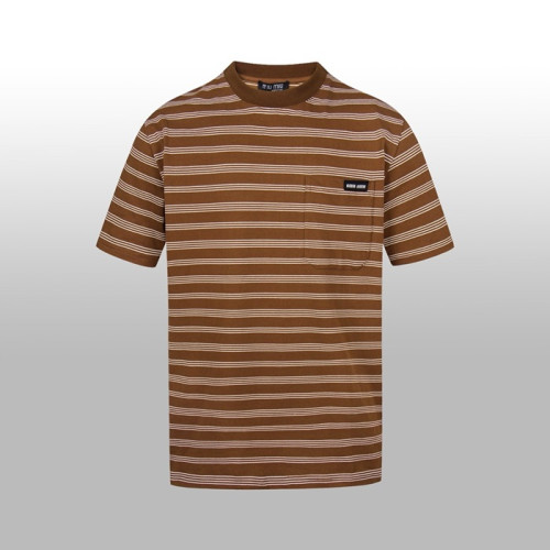 미우미우 남성 라운드 반팔 티셔츠 - Miumiu Mens Round Tshirt - mic5927x