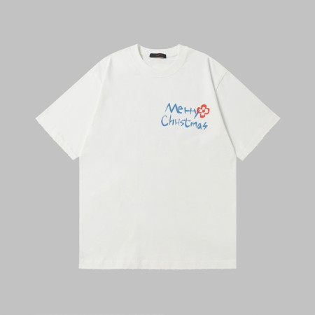 루이비통 남성 라운드 반팔 티셔츠 - Louis vuitton Mens Round Tshirt - lvc5937x