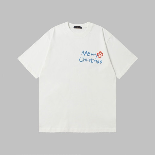 루이비통 남성 라운드 반팔 티셔츠 - Louis vuitton Mens Round Tshirt - lvc5937x