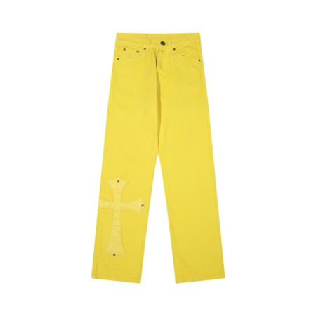 크롬하츠 남성 트렌디 청바지 - Chrom Hearts Mens Trendy Jeans - chc5960x