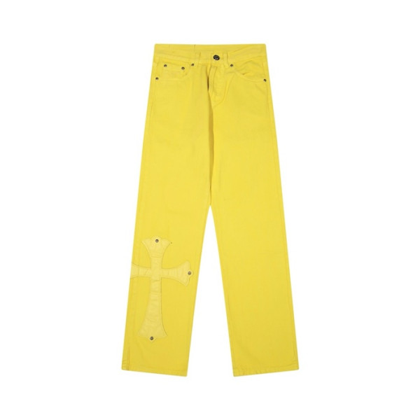 크롬하츠 남성 트렌디 청바지 - Chrom Hearts Mens Trendy Jeans - chc5960x