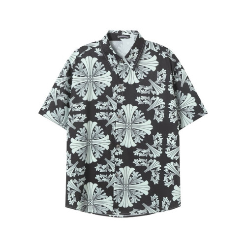 크롬하츠 남성 반팔 셔츠 - Chrom hearts Mens Polo Shirts - chc5988x