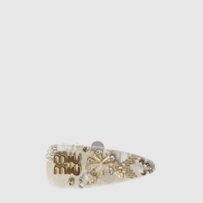 미우미우 여성 헤어클립 - Miumiu Womens Hair Clip - lvb5324x