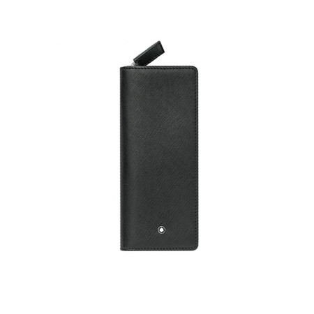 몽블랑 남성 사토리얼 2개의 펜 보관용 지퍼 파우치 - Montblanc Mens Sartorial 2 Pen Storage Zipper Pouch - mow323x