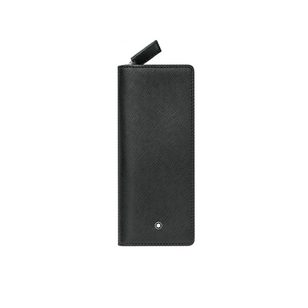 몽블랑 남성 사토리얼 2개의 펜 보관용 지퍼 파우치 - Montblanc Mens Sartorial 2 Pen Storage Zipper Pouch - mow323x