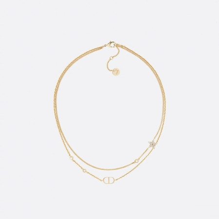 디올 여성 골드 네크리스 - Dior Womens Gold Necklace - acc4542x