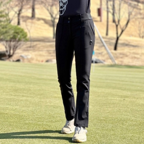 [Amazing Cre] 어메이징크리 여성 스트레이트 세미부츠컷 팬츠 - gol1606x