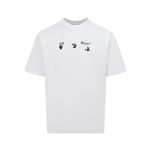 오프화이트 남성 라운드 반팔 티셔츠 - Off white Mens Round Tshirt - ofc6152x