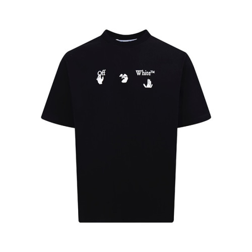 오프화이트 남성 라운드 반팔 티셔츠 - Off white Mens Round Tshirt - ofc6153x