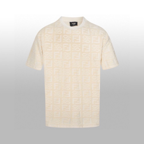 펜디 남성 라운드 반팔 티셔츠 - Fendi Mens Round Tshirt - fec6229x