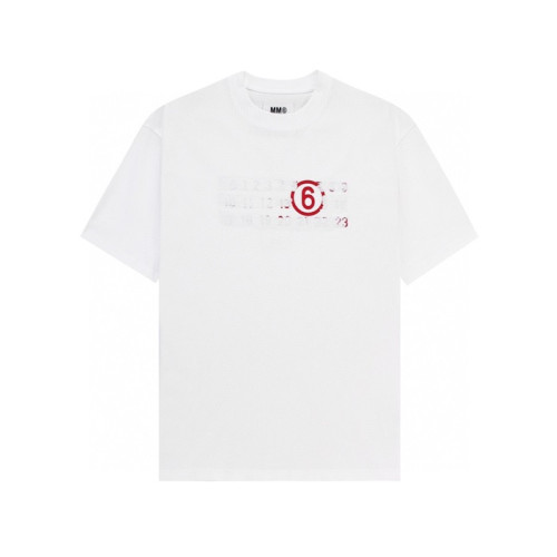 메종 마르지엘라 남성 라운드 반팔 티셔츠 - Maison Margiela Mens Round Tshirt - mac6446x