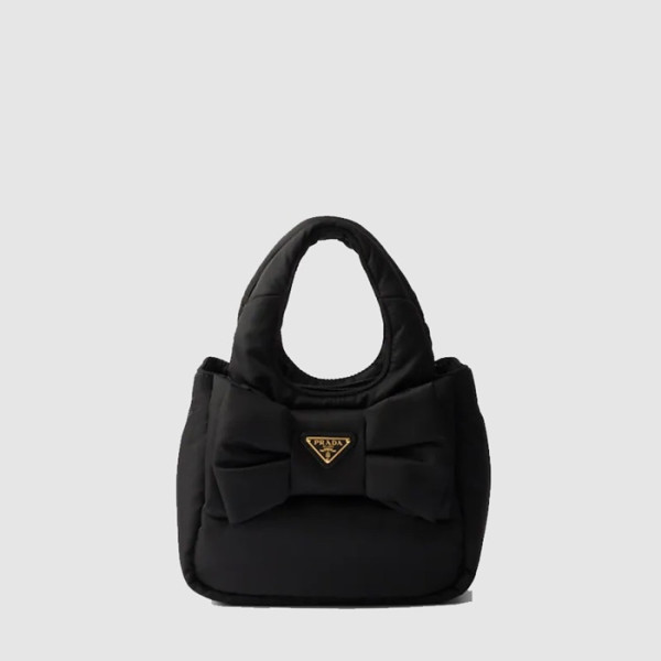 프라다 여성 리본 장식 패딩 리나일론 미니백 - Prada Womens Ribbon decorated padded nylon mini bag - prb5434x