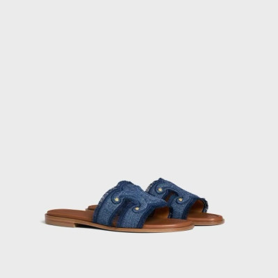 셀린느 여성 마리나 프린지 뮬 - Celine Womens  Marina Fringe Mule - ces5676x