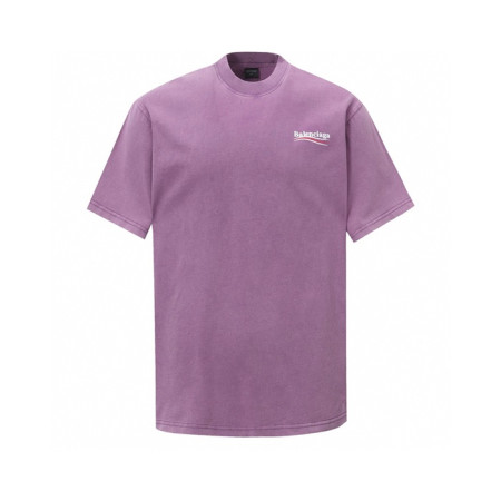 발렌시아가 남성 라운드 반팔 티셔츠 - Balenciaga Mens Round Tshirt - bac6546x