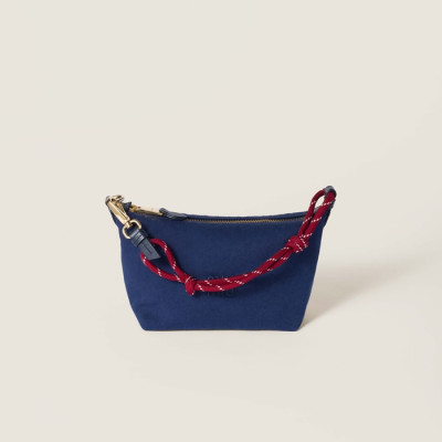미우미우 여성 가바딘 파우치 - Miumiu Womens Gabardine pouch - mib5535x
